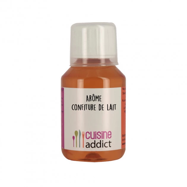 Arôme Alimentaire Confiture De Lait 115 Ml Cuisineaddict