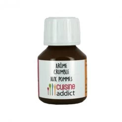 Arôme Alimentaire Crumble Aux Pommes 58 Ml Cuisineaddict
