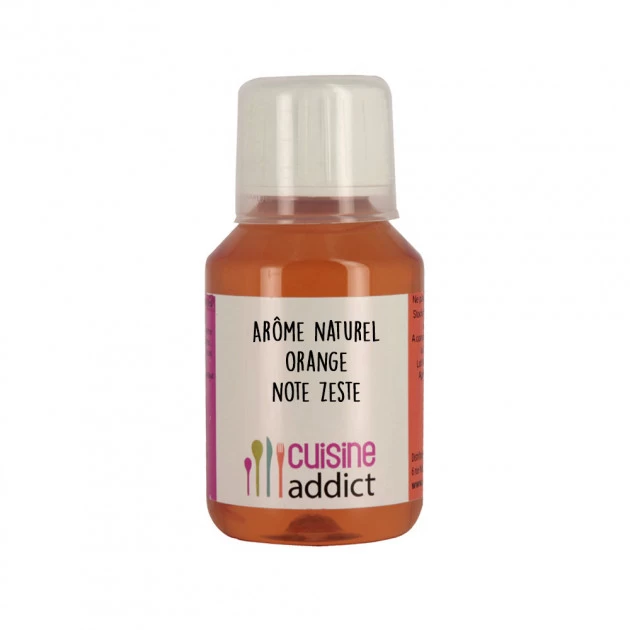 Arôme Alimentaire Naturel Orange Zeste 115 Ml Cuisineaddict