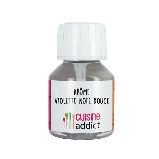 Arôme Alimentaire Violette (note Douce) 58 Ml Cuisineaddict