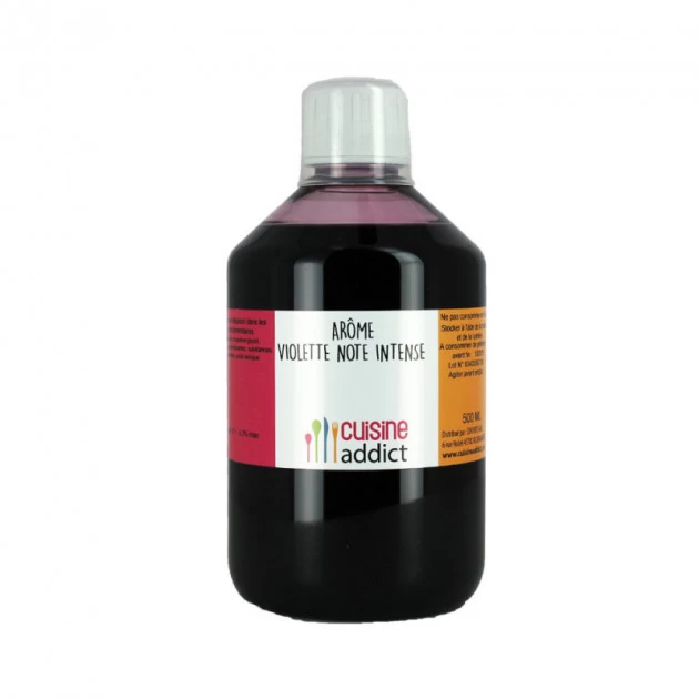 Arôme Alimentaire Violette (note Intense) 500 Ml Cuisineaddict
