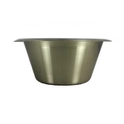 Bassine Pâtissière Ø 16 Cm Fond Plat Inox