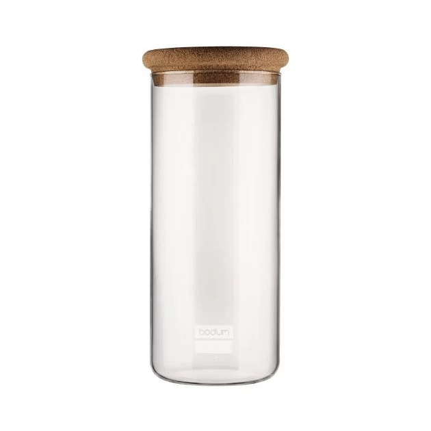 Bocal En Verre 2,5 L Bouchon En Liège Yohki Bodum – Image 2