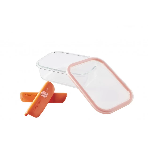 Boîte De Conservation Connectée 640 Ml Orange Stor'eat Mastrad – Image 2
