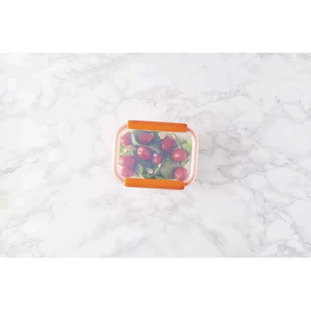Boîte De Conservation Connectée 640 Ml Orange Stor'eat Mastrad – Image 3