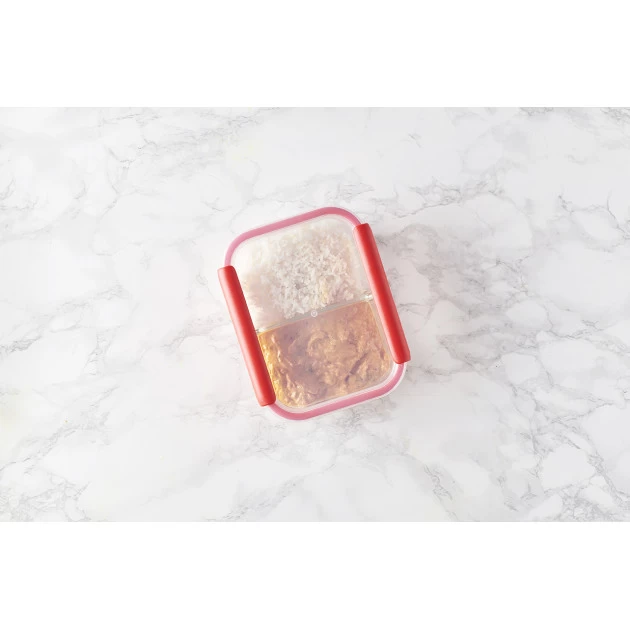 Boîte De Conservation Connectée Avec Compartiments 1 L Rouge Stor'eat Mastrad – Image 4