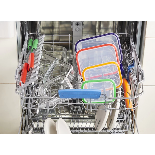 Boîte De Conservation Connectée Avec Compartiments 1 L Rouge Stor'eat Mastrad – Image 9