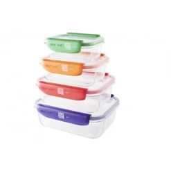 Boîtes De Conservation Connectées Stor'eat (x4) Mastrad