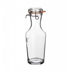 Luigi Bormioli Bouteille En Verre 1L (x6) Lock Eat