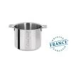 Casserole Haute Graduée Ø 14 Cm Mutine Manche Amovible Inox Cristel