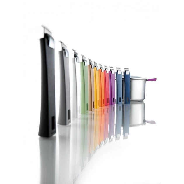 Casserole Haute Graduée Ø 14 Cm Mutine Manche Amovible Inox Cristel – Image 3