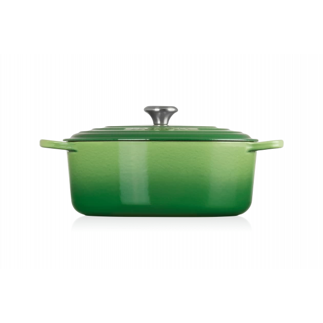 Cocotte En Fonte Ovale 31 Cm Bamboo Le Creuset Signature – Image 2