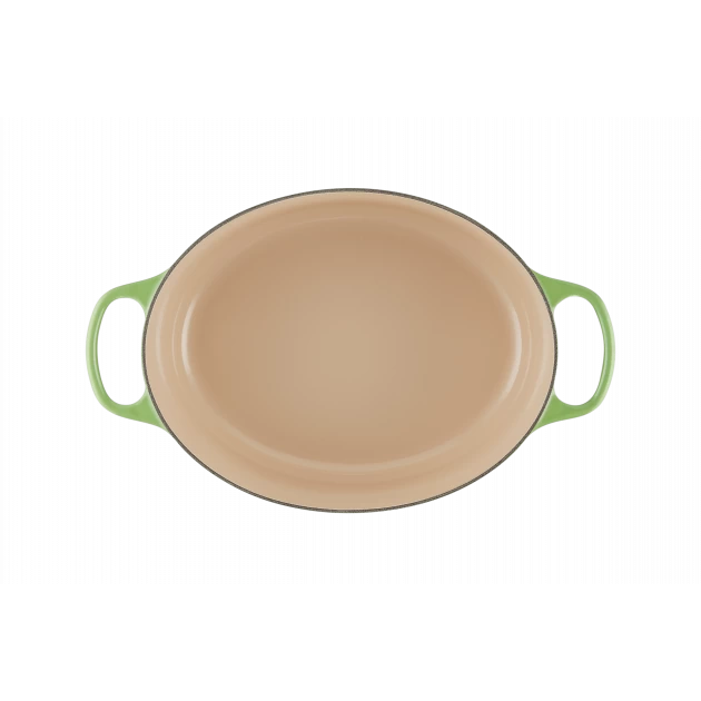 Cocotte En Fonte Ovale 31 Cm Bamboo Le Creuset Signature – Image 4