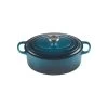 Cocotte En Fonte Ovale 31 Cm Deep Teal Le Creuset Signature