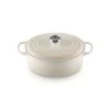 Cocotte En Fonte Ovale 31 Cm Meringue Signature Le Creuset