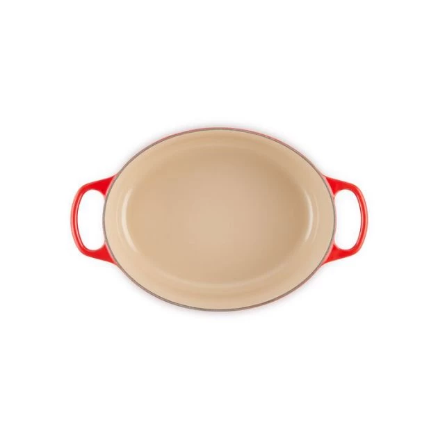 Cocotte En Fonte Ovale 33 Cm Cerise Le Creuset Signature – Image 4