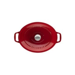 Cocotte En Fonte Ovale 35 Cm Rubis Chasseur