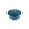 Cocotte En Fonte Ronde 20 Cm Deep Teal Le Creuset Signature