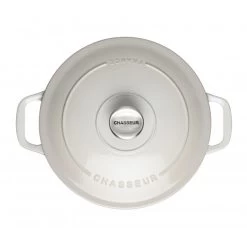 Cocotte En Fonte Ronde 20 Cm Macadamia Chasseur