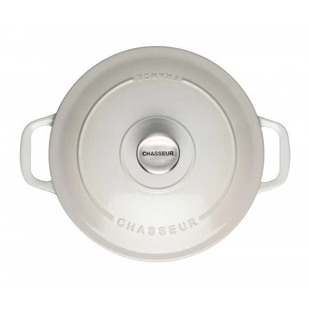 Cocotte En Fonte Ronde 20 Cm Macadamia Chasseur