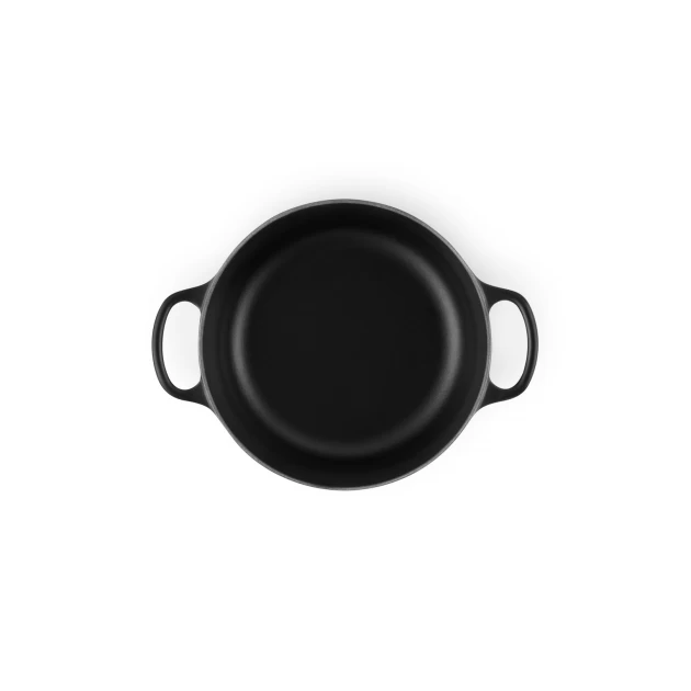 Cocotte En Fonte Ronde 20 Cm Noir Mat Le Creuset Signature – Image 4
