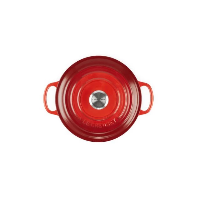 Cocotte En Fonte Ronde 22 Cm Cerise Le Creuset Signature – Image 3