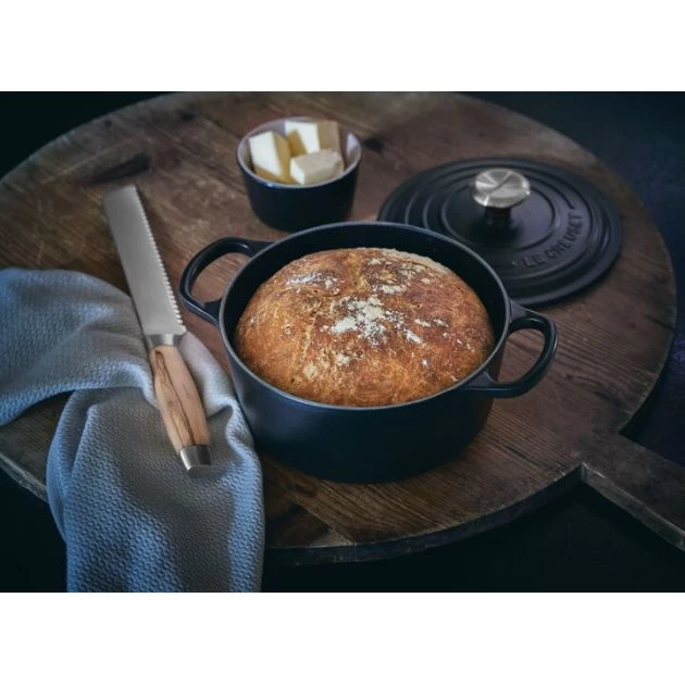 Cocotte En Fonte Ronde 22 Cm Noir Mat Le Creuset Signature – Image 5