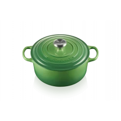 Cocotte En Fonte Ronde 24 Cm Bamboo Le Creuset Signature