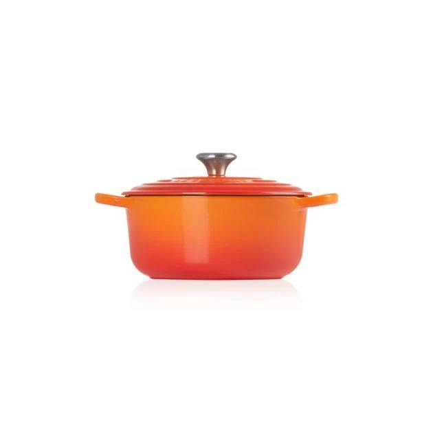 Cocotte En Fonte Ronde 24 Cm Volcanique Le Creuset Signature – Image 2
