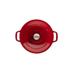 Cocotte En Fonte Ronde 26 Cm Rubis Chasseur