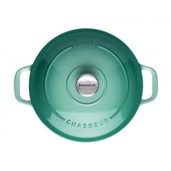 Cocotte En Fonte Ronde 28 Cm Quartz Chasseur