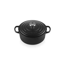 Cocotte En Fonte Ronde 30 Cm Noir Mat Le Creuset Signature
