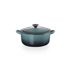 Cocotte En Fonte Ronde Tradition 20 Cm Océan Le Creuset