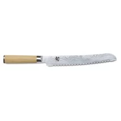 Couteau à Pain 23 Cm Shun Classic White Damas Kai