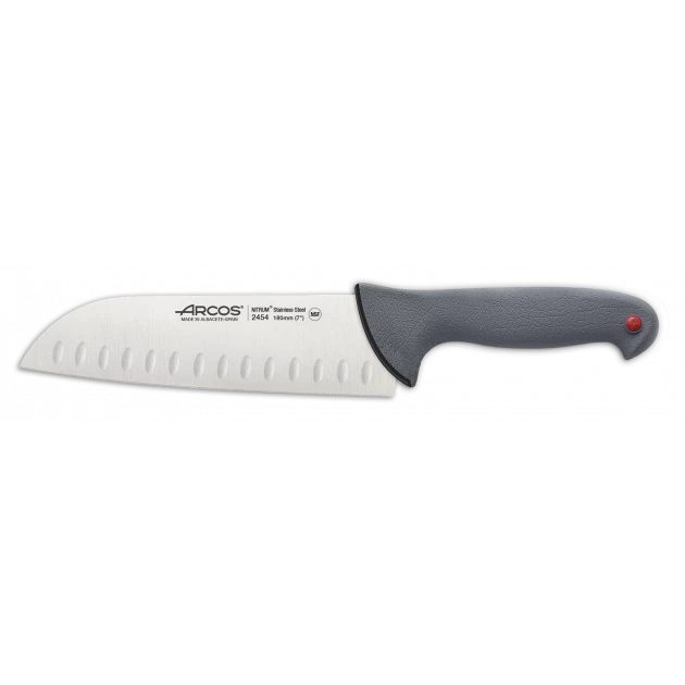 Couteau Santoku Rouge 18 Cm Arcos COLOUR PROF