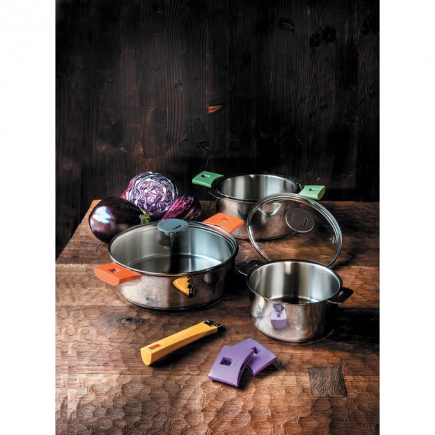 Crêpière Mutine Ø 26 Cm Manche Amovible Anti-Adhésive Inox Cristel – Image 6