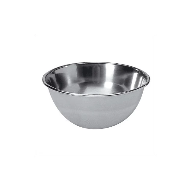 Cul De Poule Ø 20 Cm Bassine 1/2 Ronde Inox – Image 2