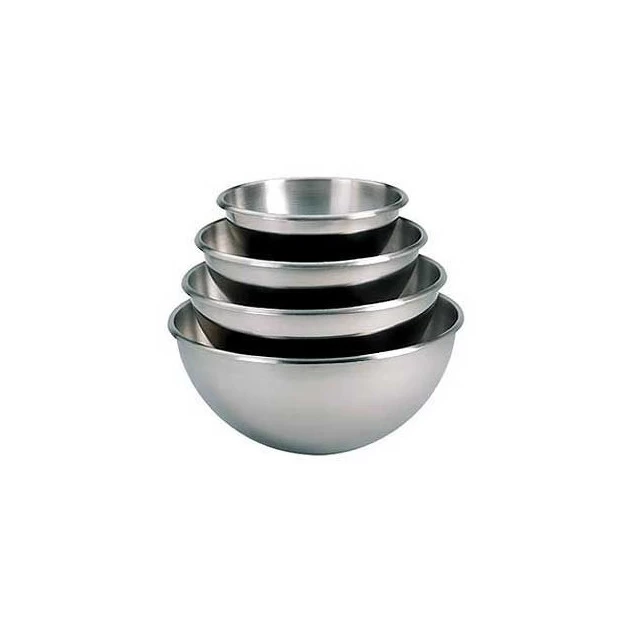 Cul De Poule Ø 30 Cm Bassine 1/2 Ronde Inox