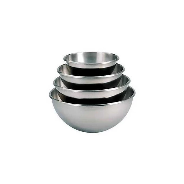Cul De Poule Ø 40 Cm Bassine 1/2 Ronde Inox