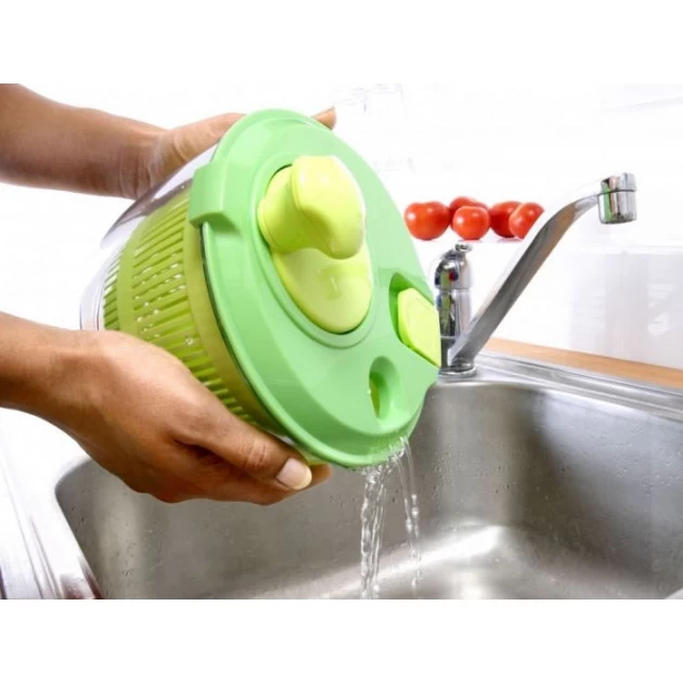 Essoreuse à Salade Ø26 Cm Vert – Image 3