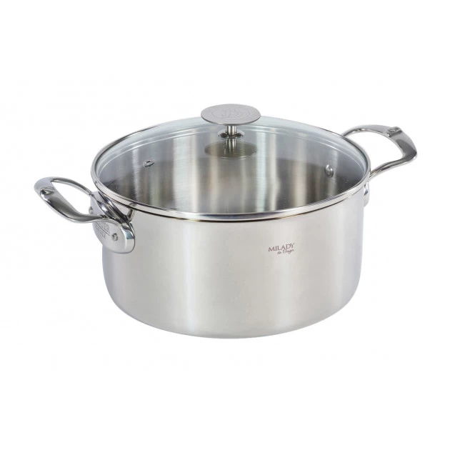 Faitout Inox Avec Couvercle ø24 Cm Milady De Buyer