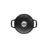 Mini Cocotte En Fonte Ronde 12 Cm Noir Mat Chasseur