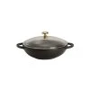 Mini Wok En Fonte 18 Cm Noir Mat Chasseur