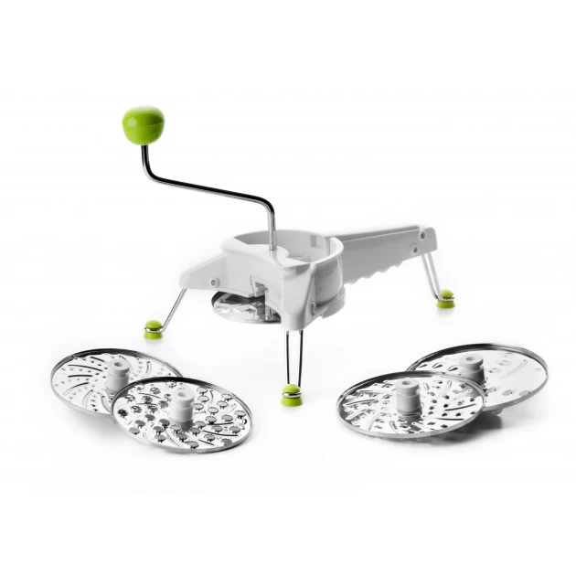 Moulin à Julienne Inox Ø 25 Cm + 5 Disques Ibili