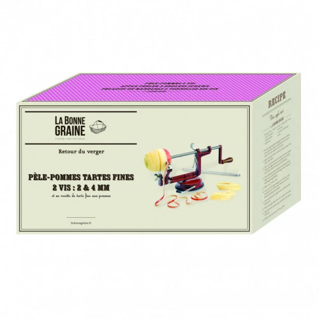 Pèle-pommes 2 épaisseurs La Bonne Graine – Image 2