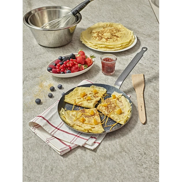 Poêle à Crêpes Tôle Bleue Ø 20 Cm Outdoor De Buyer – Image 4