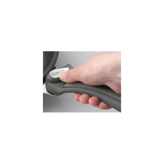 Poêle à Frire Tout Inox Sans Queue Ø 28 Cm Twisty De Buyer – Image 2