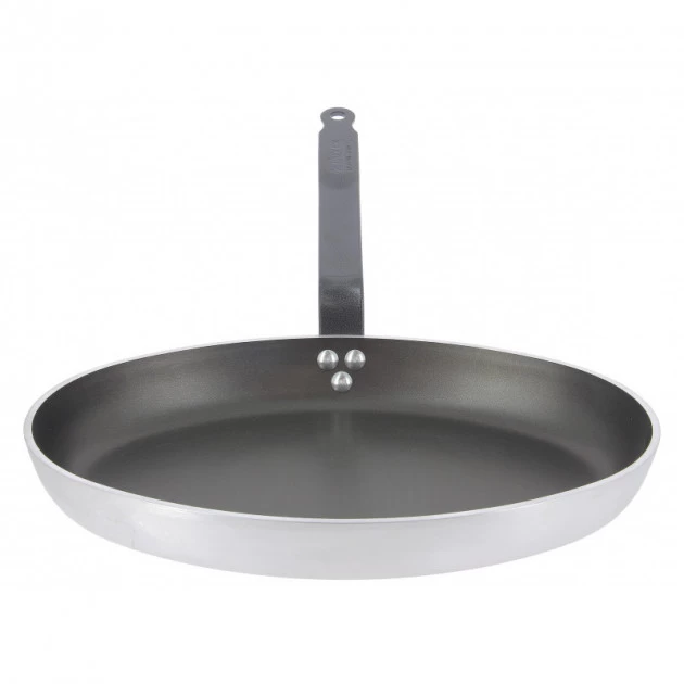 Poêle à Poisson Ovale ø36 Cm Antiadhésive Avec Couvercle En Verre Choc Resto Induction De Buyer – Image 4