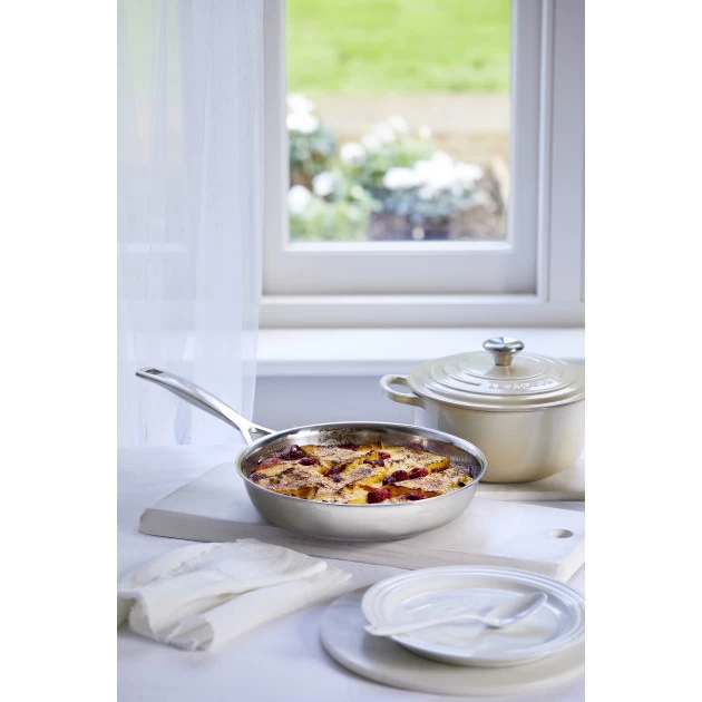 Poêle Inox 30 Cm Le Creuset Signature – Image 3