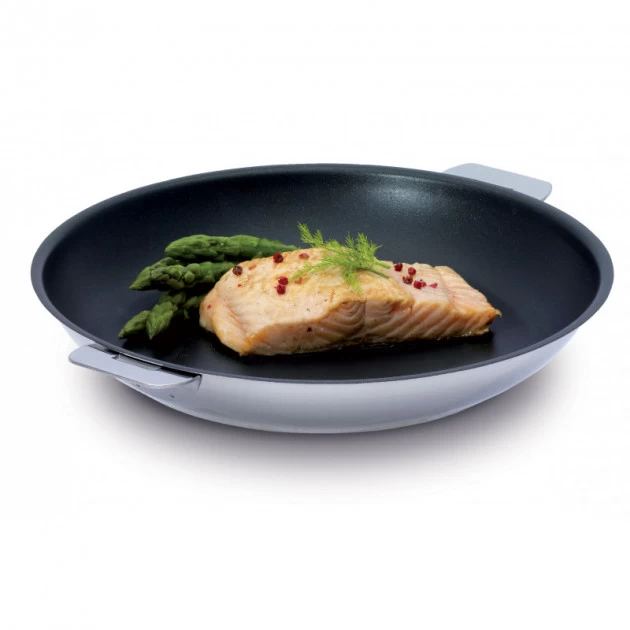 Poêle Mutine Ø 22 Cm Manche Amovible Anti-Adhésive Inox Cristel – Image 3